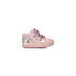 Sneakers primi passi rosa e argento effetto laminato con patch laterale Chicco, Brand, SKU k213000039, Immagine 0